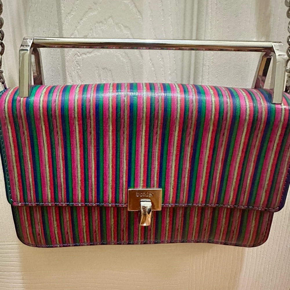 Botkier Multicolor Striped Crossbody Bag
